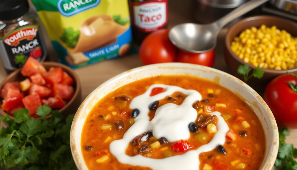 taco soup recipe with ranch seasoning