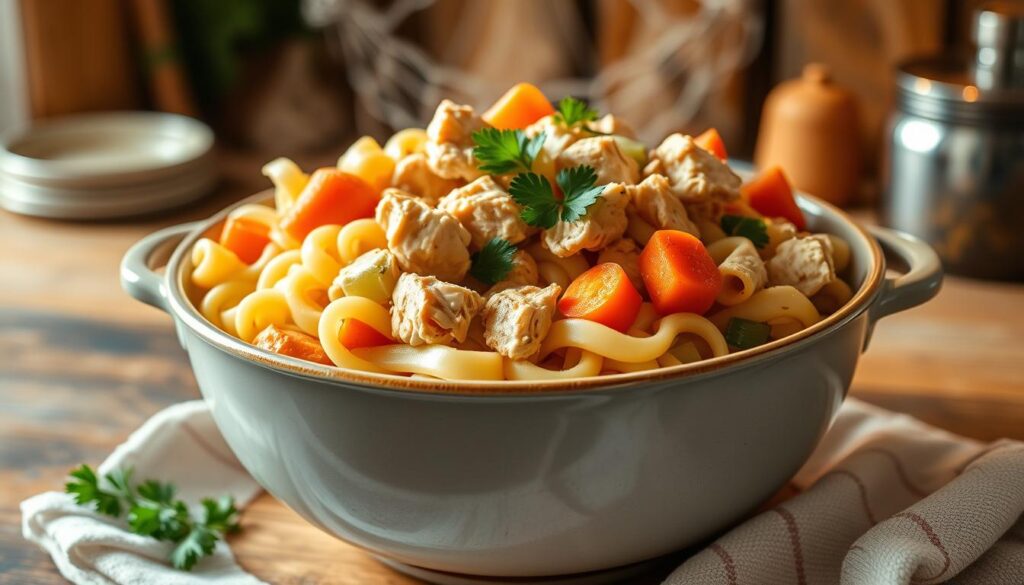 chicken and noodles recipe